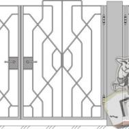 Кованые калитки